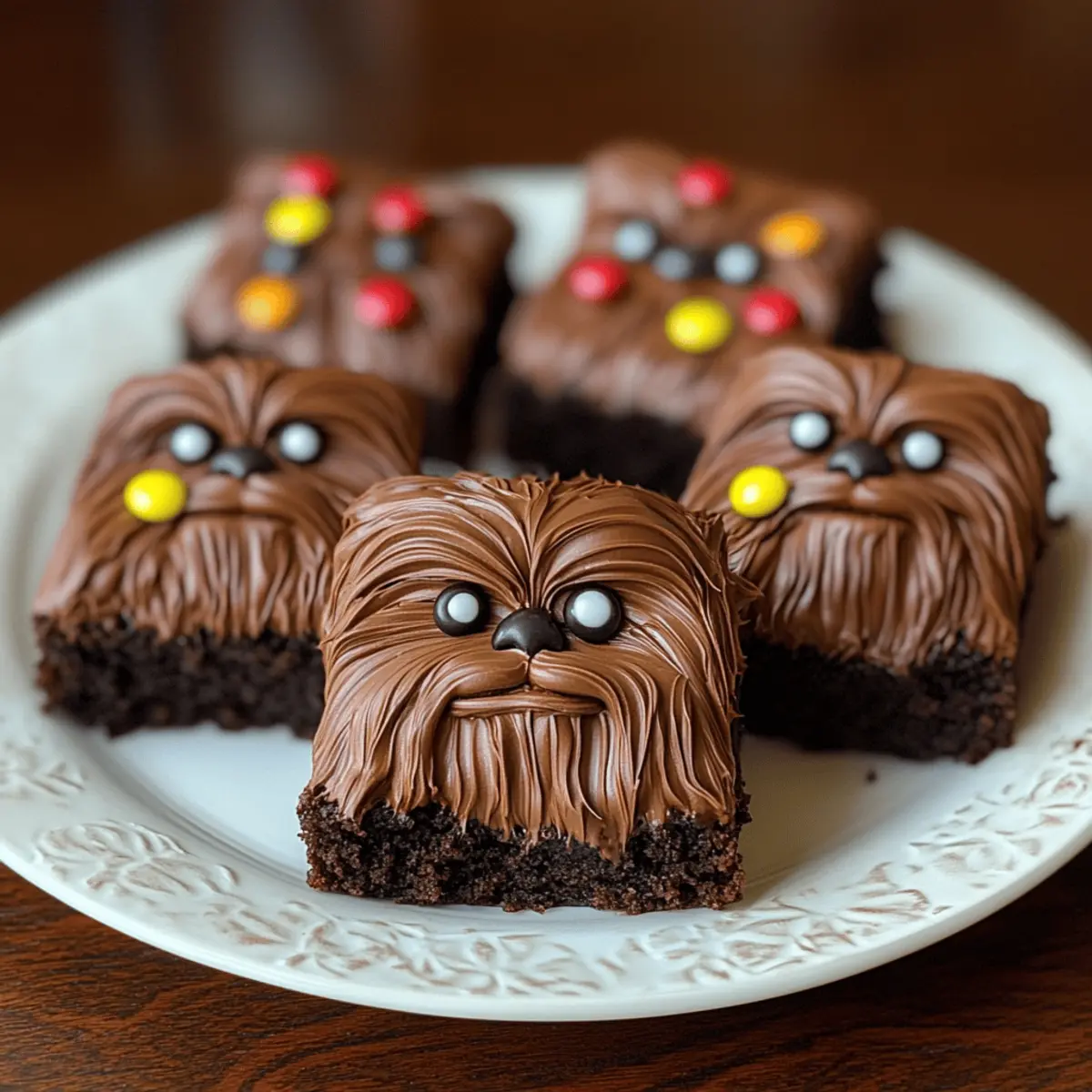 Star Wars Chewbacca Brownies: Fun Fudgy Treats for Fans