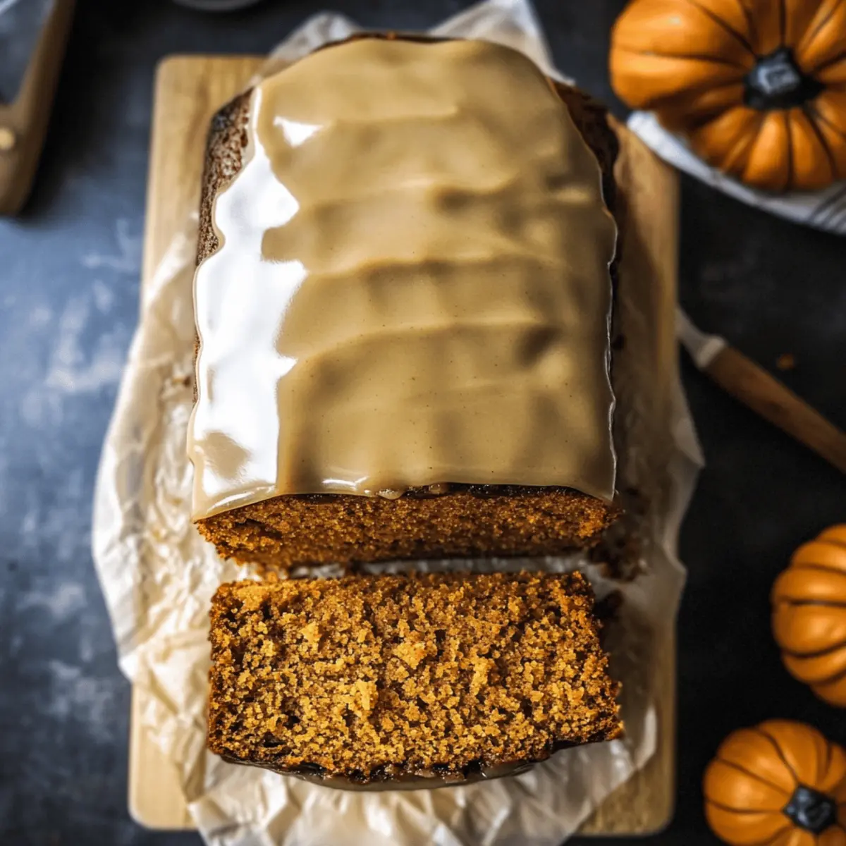 Warm & Moist Brown Sugar Pumpkin Loaf for Cozy Fall Days