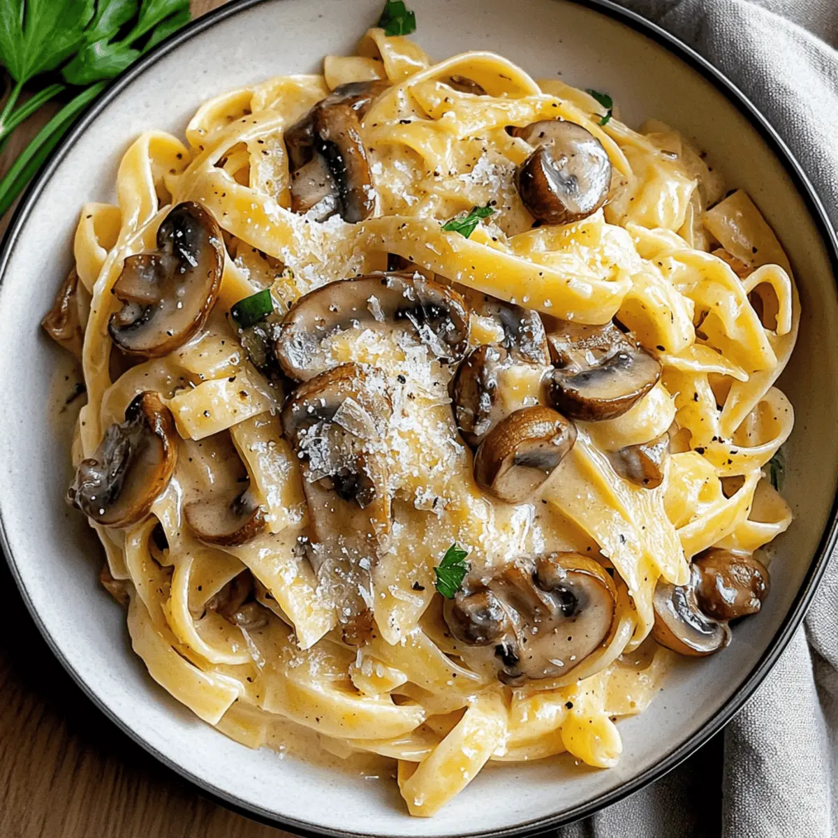 Creamy Caramelized Leek and Mushroom Gruyere Pasta Bliss