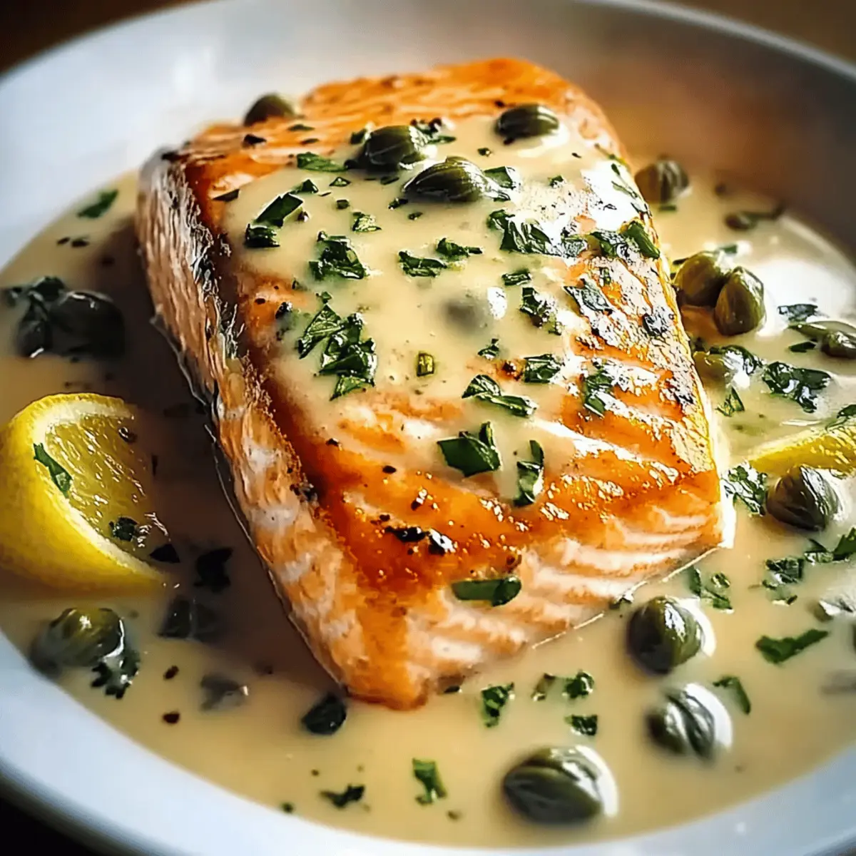 Creamy Lemon Salmon Piccata That Will Brighten Your Dinner