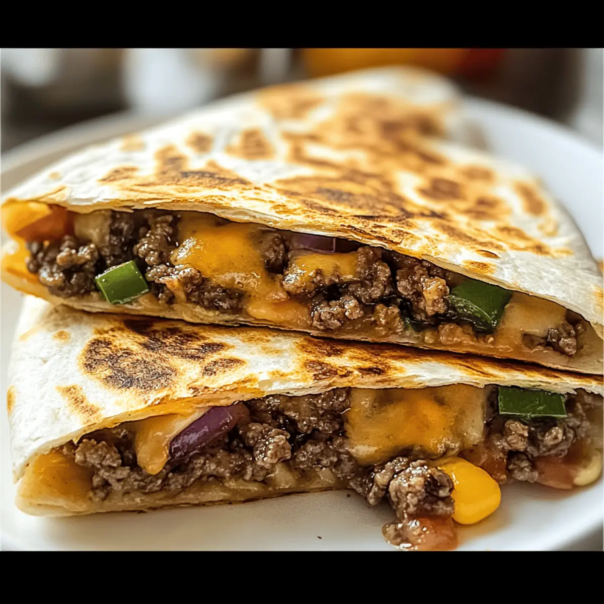 Smashburger Quesadillas – Crispy, Cheesy Joy in Minutes