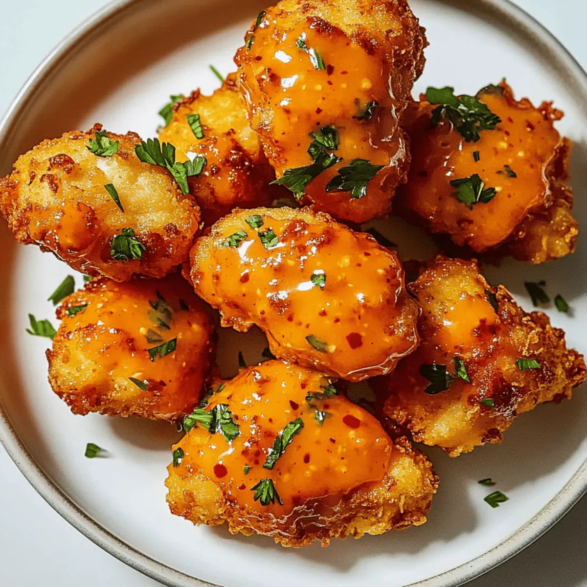 Crispy Bang Bang Chicken Bites: Irresistibly Crunchy Delight!