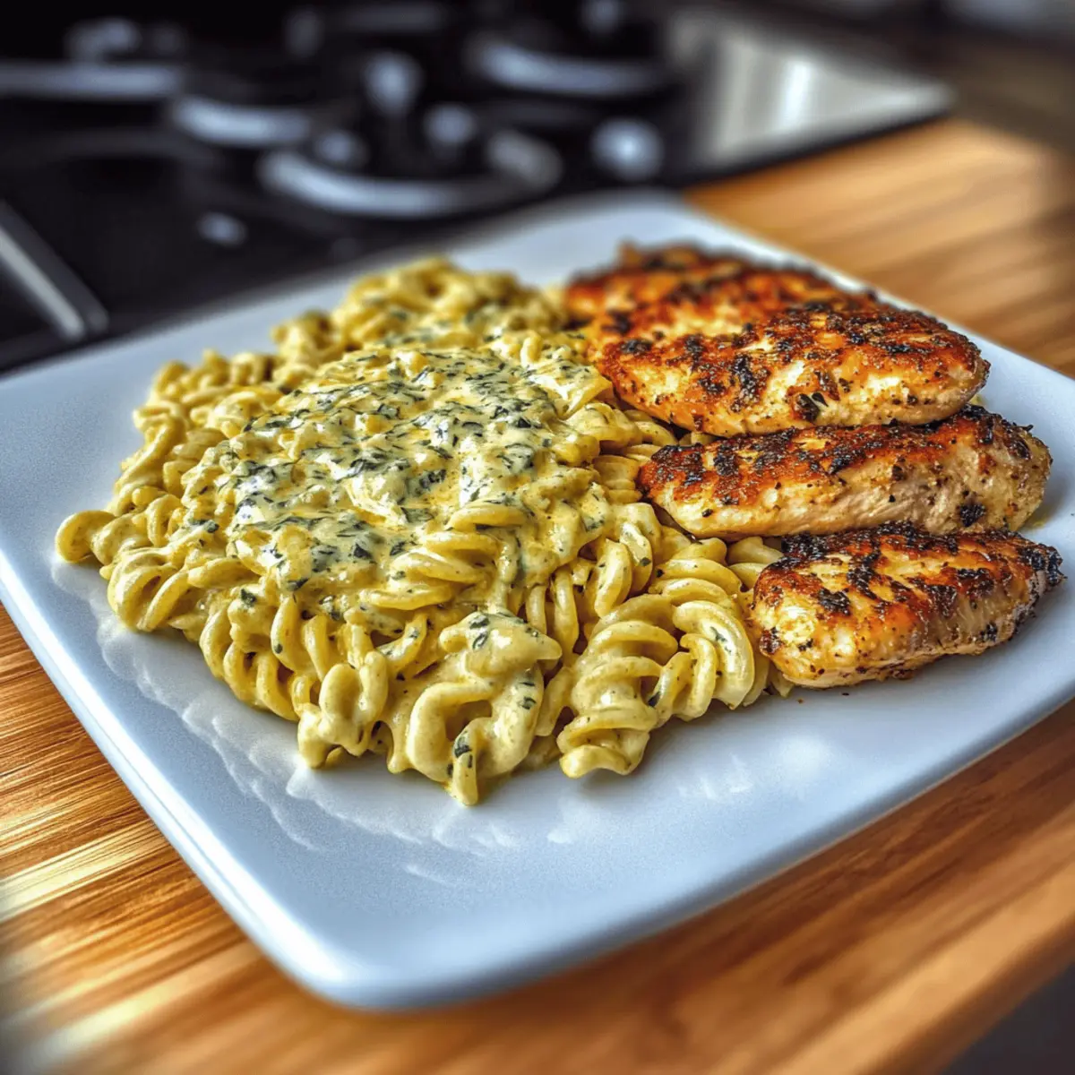 Creamy Garlic Parmesan Chicken Pasta in Just 30 Minutes