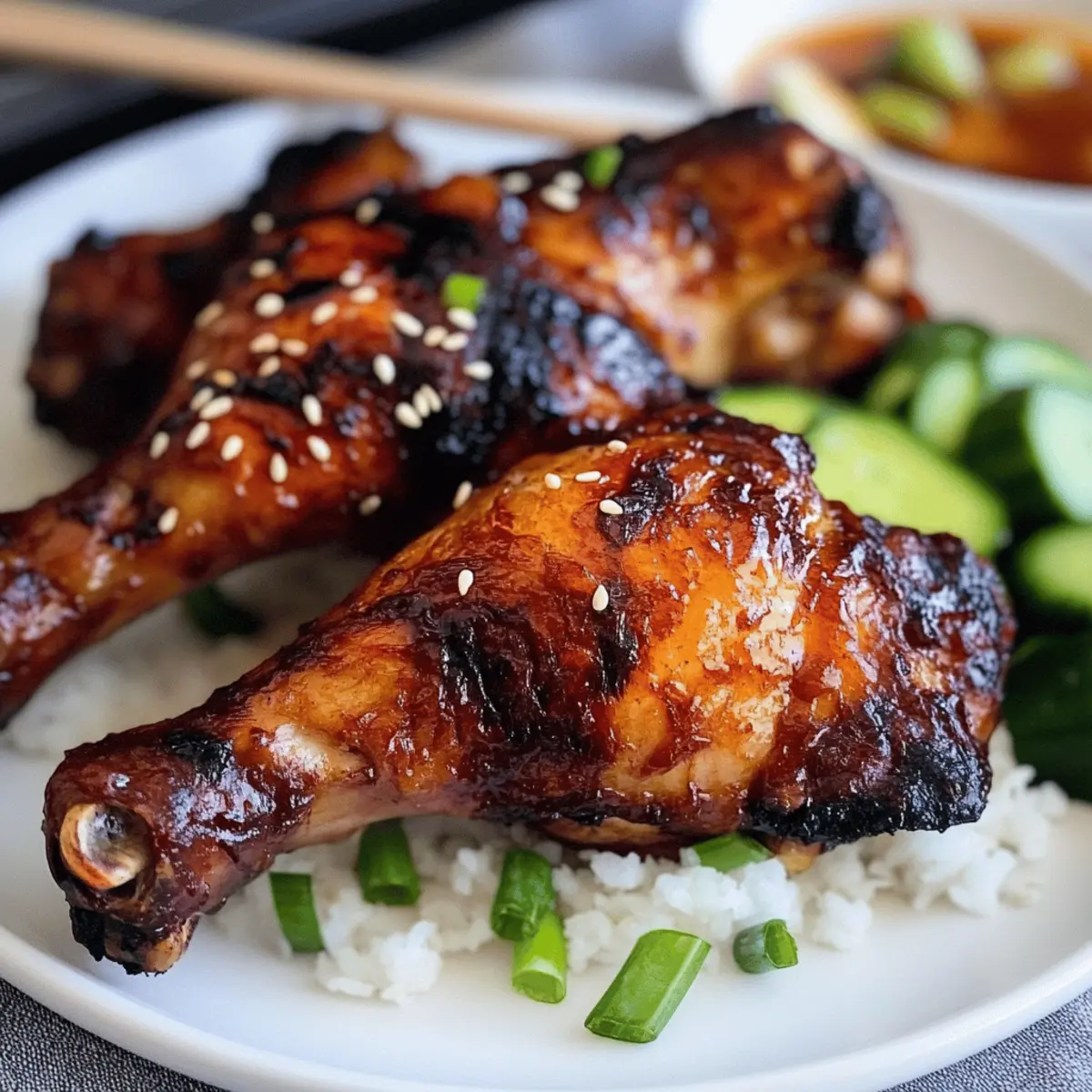 Savory Kalbi Chicken Legs: A Quick Air Fryer Delight