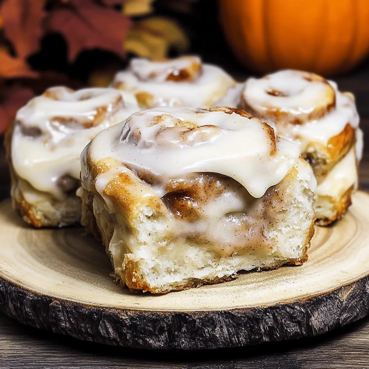 Gooey Apple Cider Cinnamon Rolls with Browned Butter Bliss
