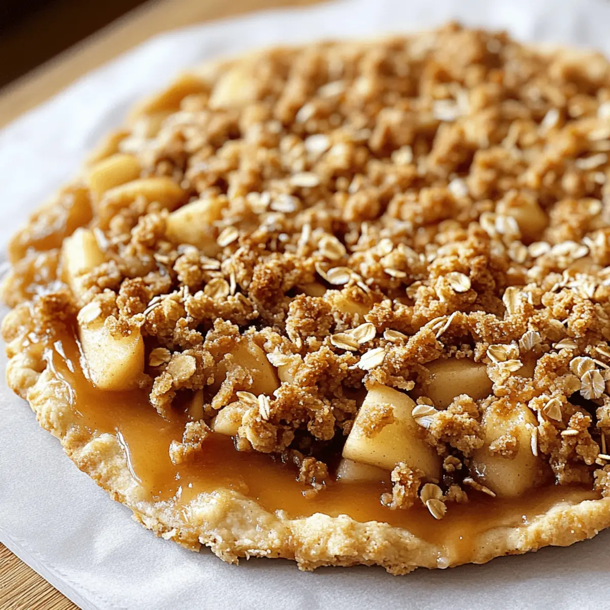 Apple Crisp Pizza: Your New Dessert Game Changer