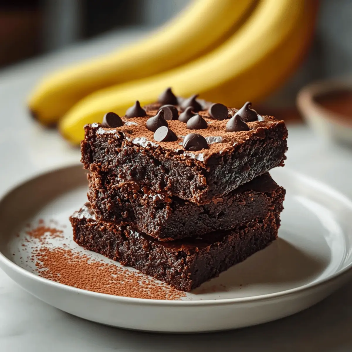 Indulgent Banana Brownies for Guilt-Free Sweet Cravings