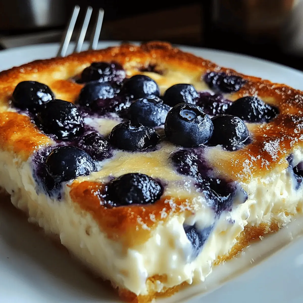 Satisfy Mornings with Blueberry Cottage Cheese Breakfast Bake