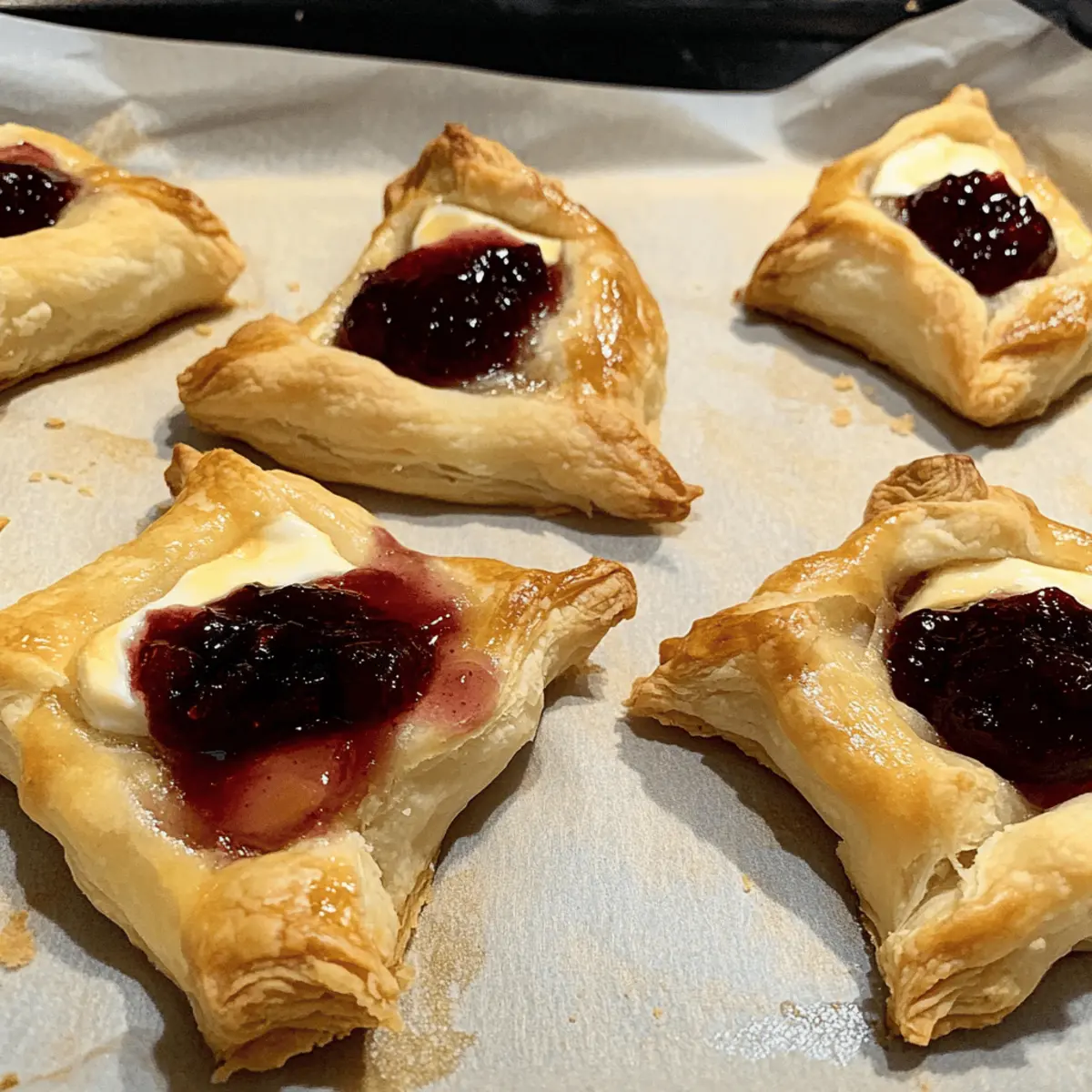 Brie & Jam Pastry Appetizers for Effortless Entertaining