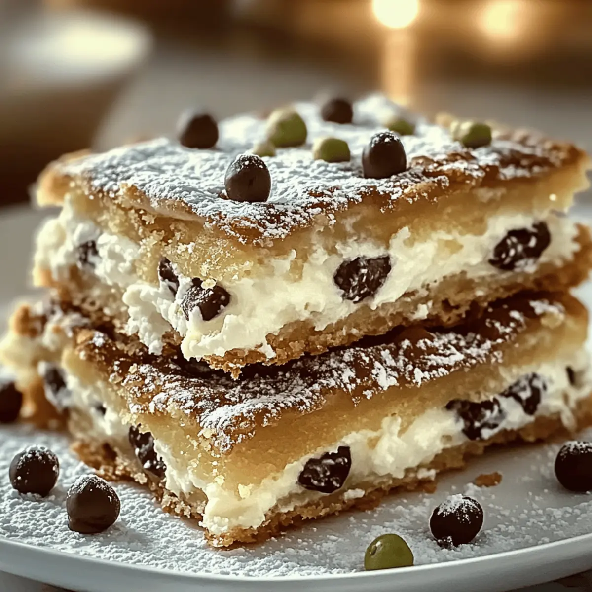 Irresistible Cannoli Squares You Can Make in Minutes