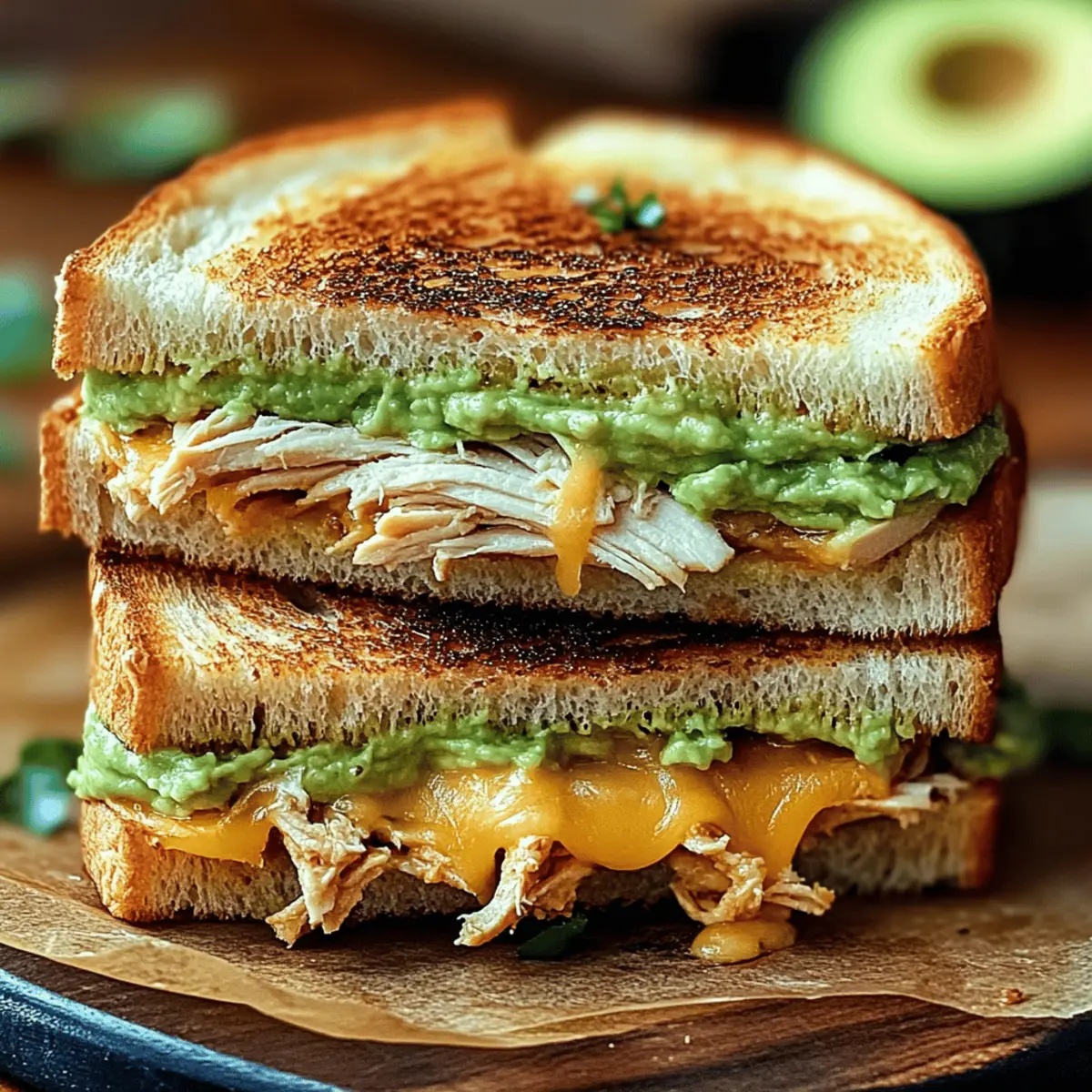 Chicken Avocado Melt Sandwich: Quick Comfort for Any Meal