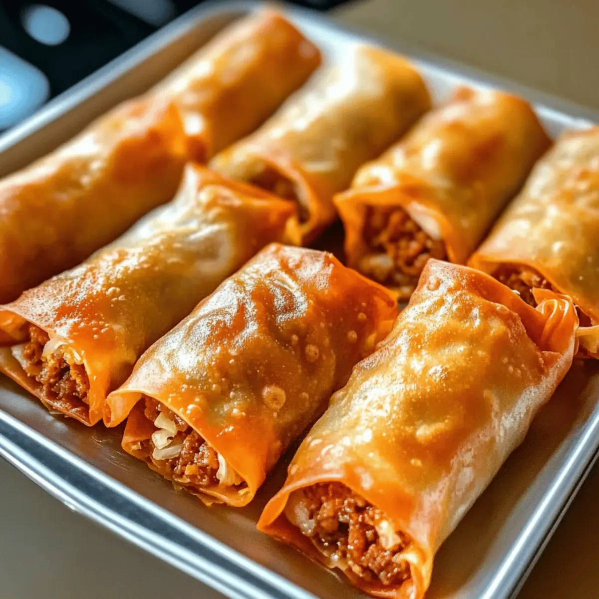 Crispy Chinese Egg Rolls Bursting with Flavorful Joy