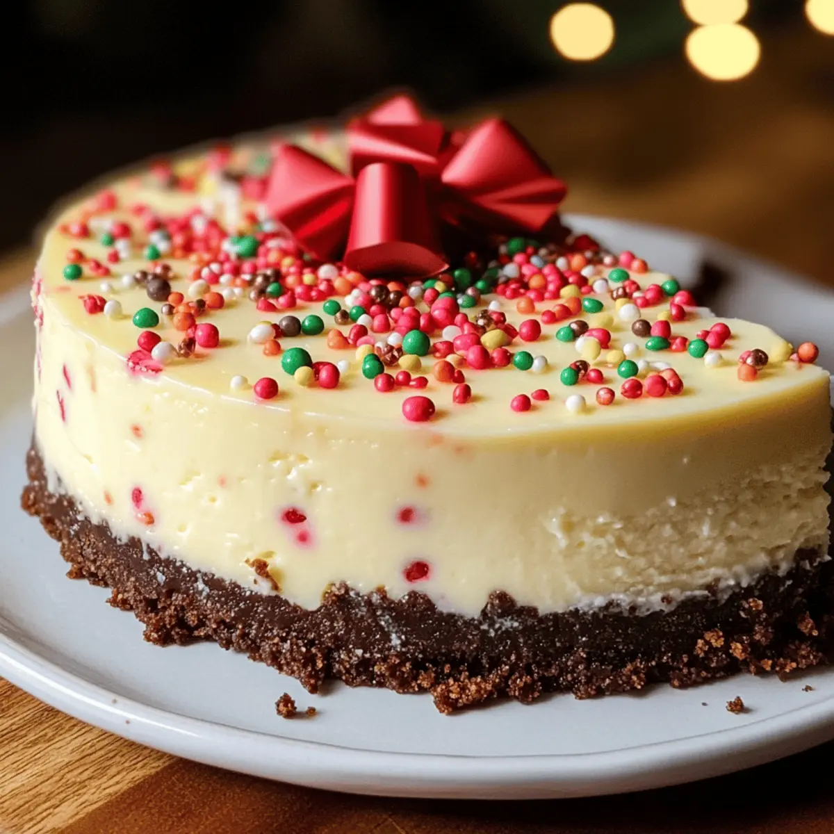 Irresistible Christmas Sugar Cookie Cheesecake to Delight Your Guests