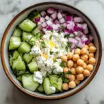 Cottage Cheese and Chickpea Salad