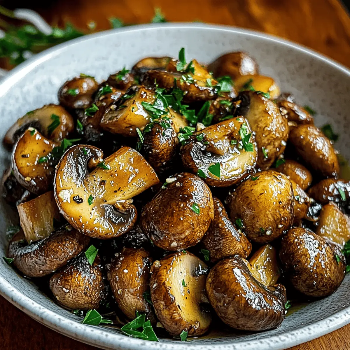 Savory Cowboy Mushrooms in Garlic Butter for Quick Flavor