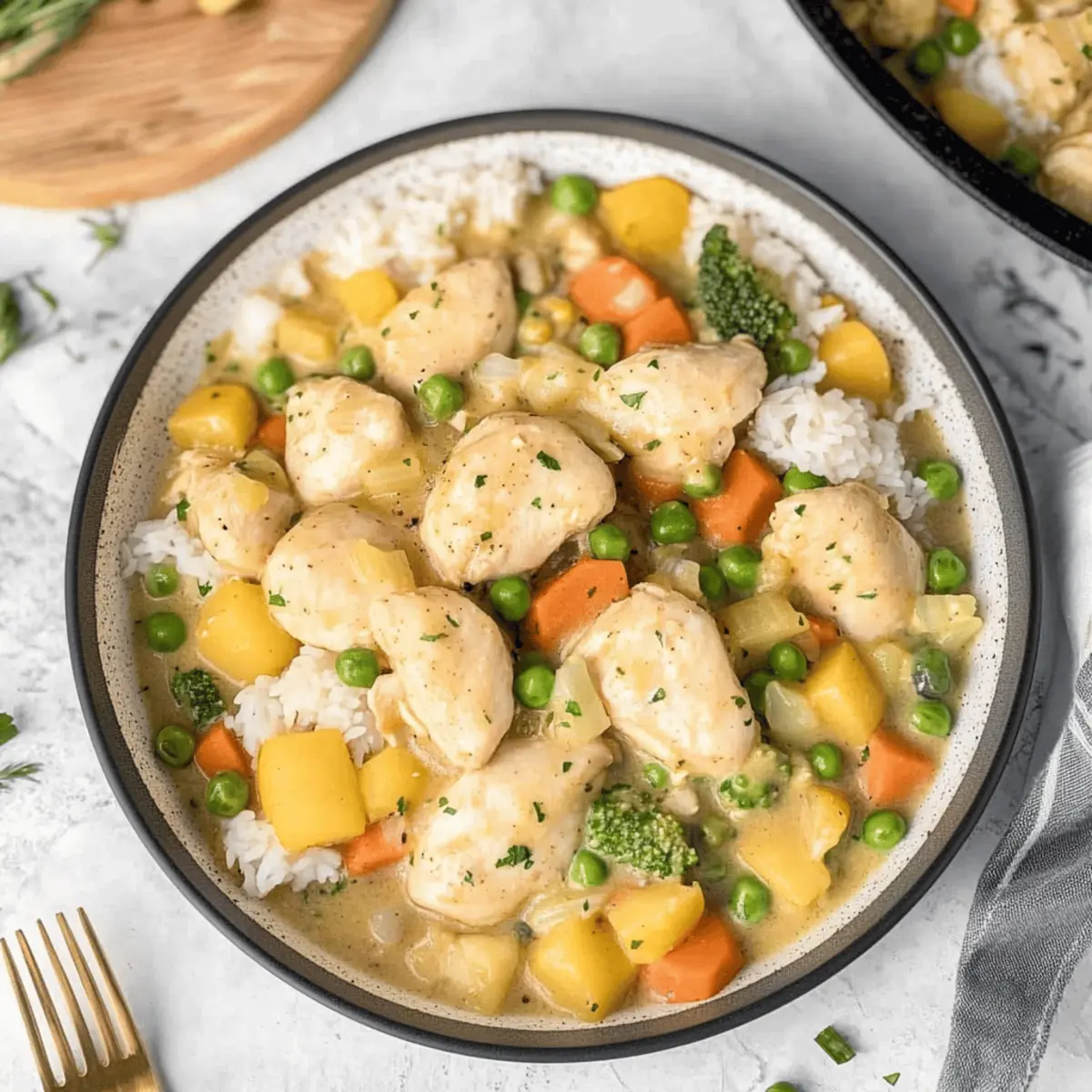 Crustless Chicken Pot Pie: A Cozy, Guilt-Free Delight