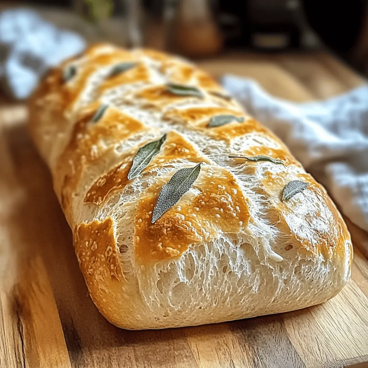 Homemade Crusty Italian Bread That Will Wow Your Guests