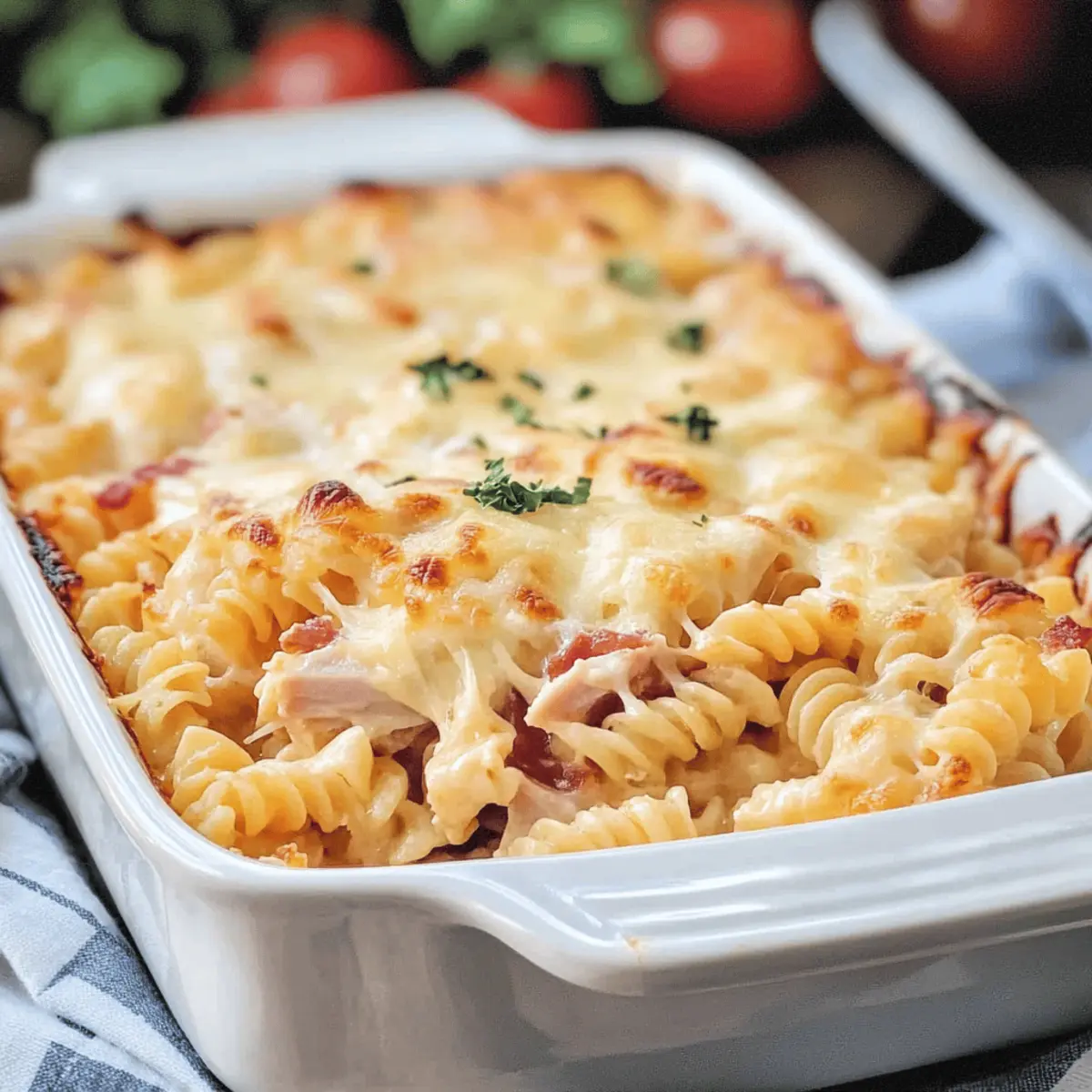 Delectable Dump-and-Bake Kentucky Hot Brown Casserole Bliss