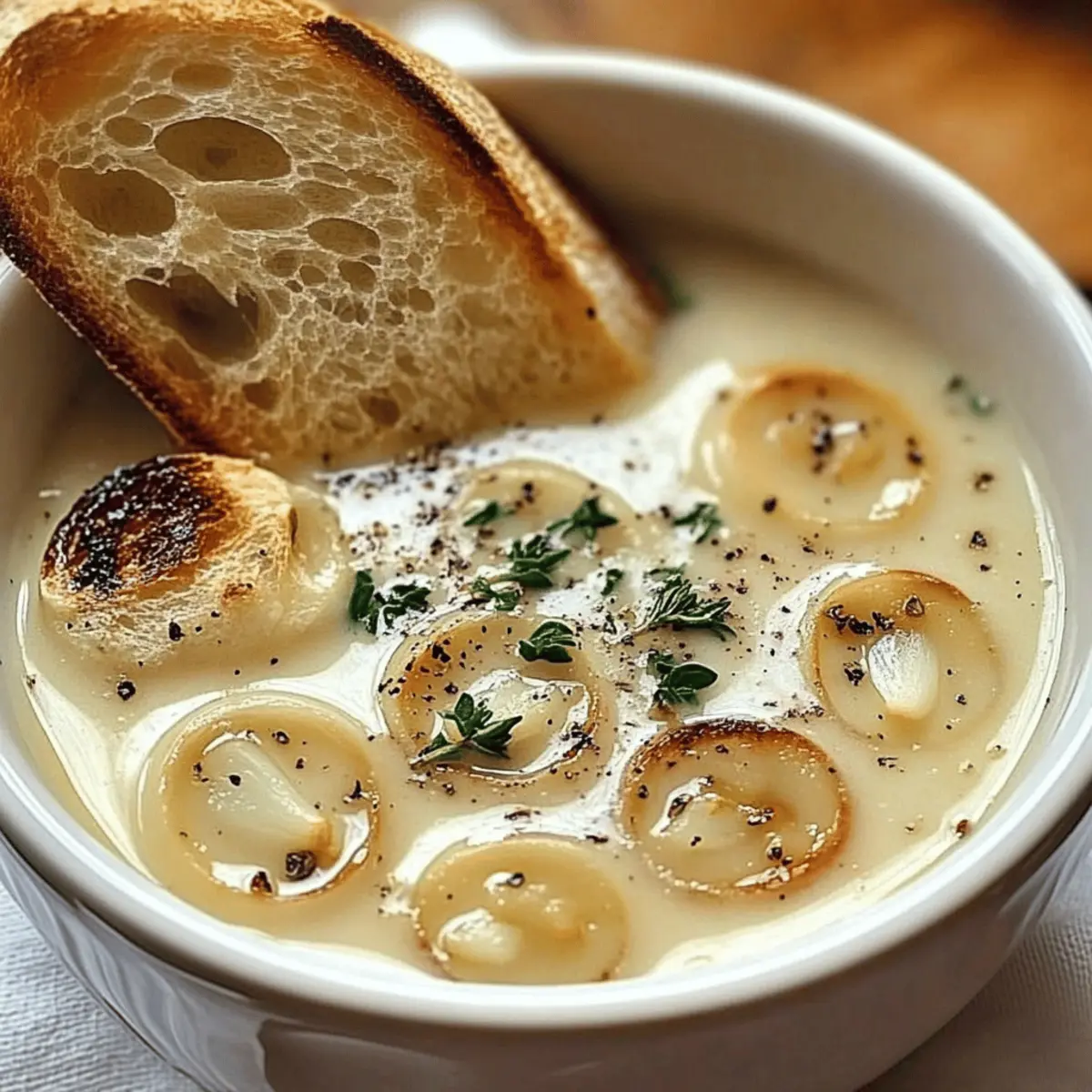 Irresistibly Cozy French Garlic Soup for Ultimate Comfort