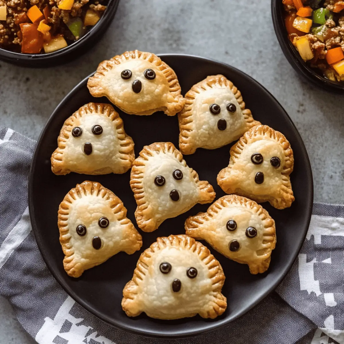 Delicious Ghost Taco Hand Pies Perfect for Spooky Nights