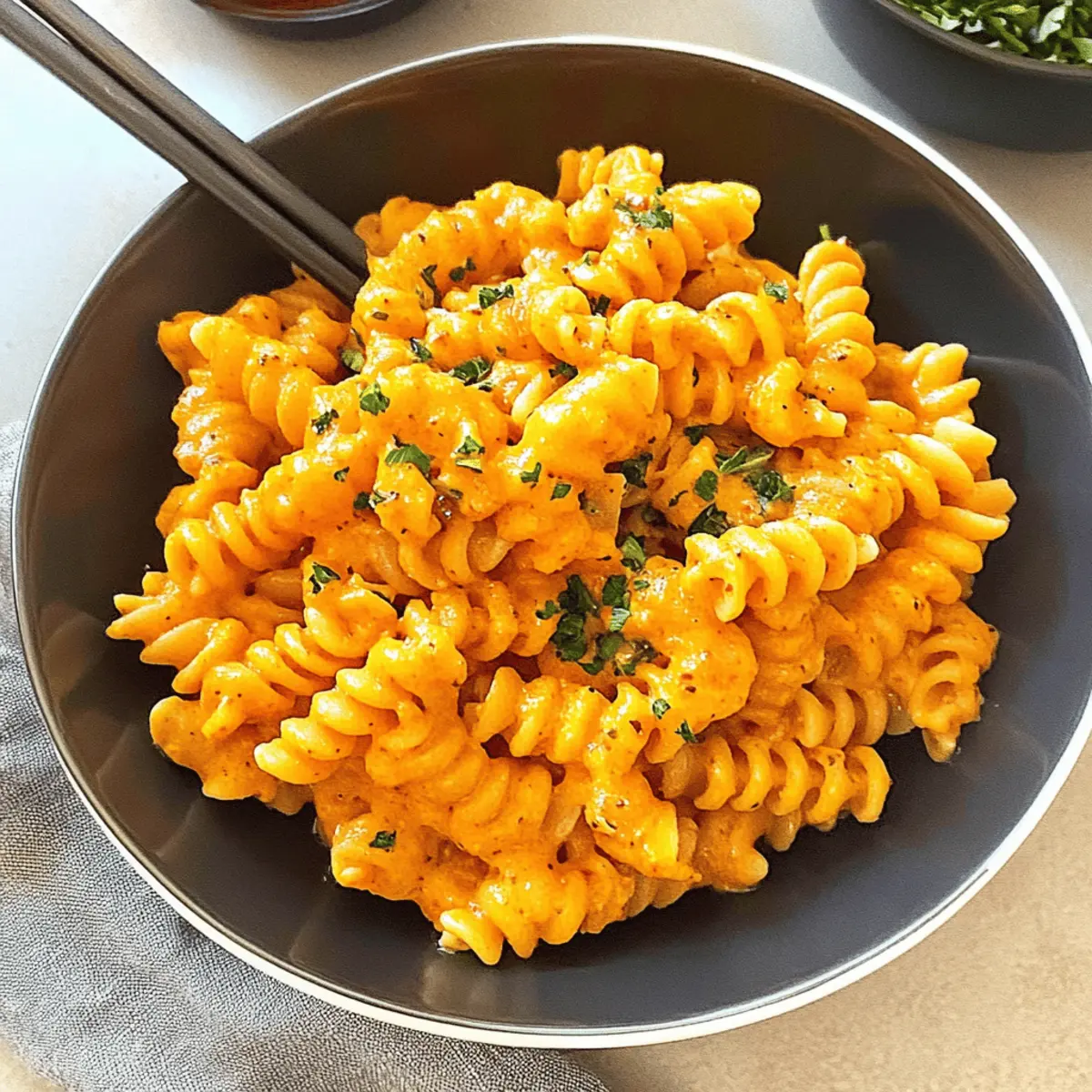 Creamy Gochujang Pasta: A Quick and Spicy Delight