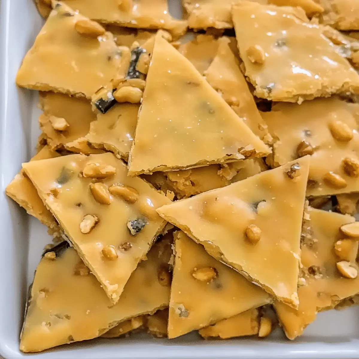 Delicious Jalapeno Peanut Brittle with a Spicy Twist