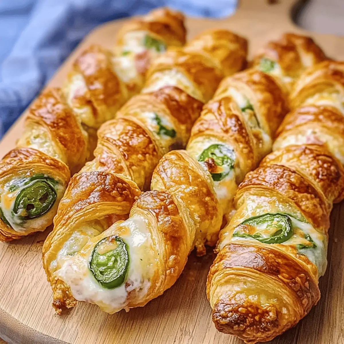 Delicious Jalapeno Popper Twists with Creamy Filling