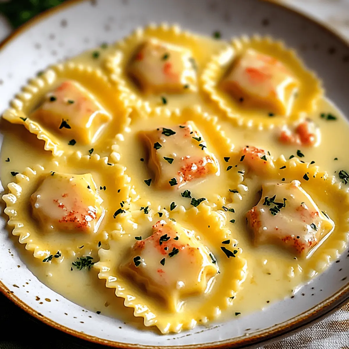 Lobster Ravioli in Lemon Butter Sauce: A Taste of Elegance