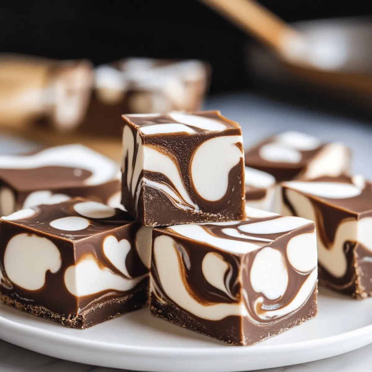 Irresistible Marshmallow Swirl Fudge That Melts in Your Mouth