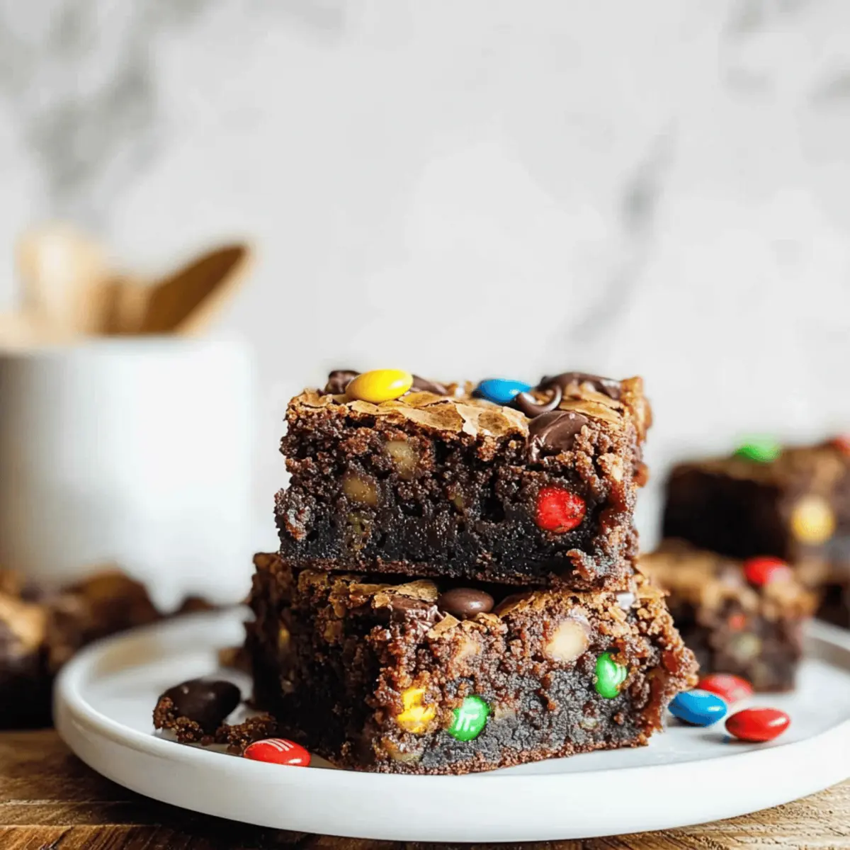 Indulgent Monster Cookie Fudgy Brownies That Wow Your Tastebuds