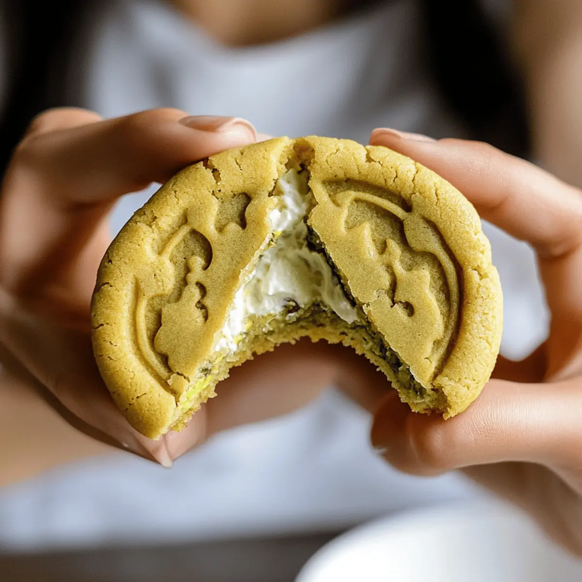 Pistachio Latte Sandwich Cookies: A Delightful Indulgence!