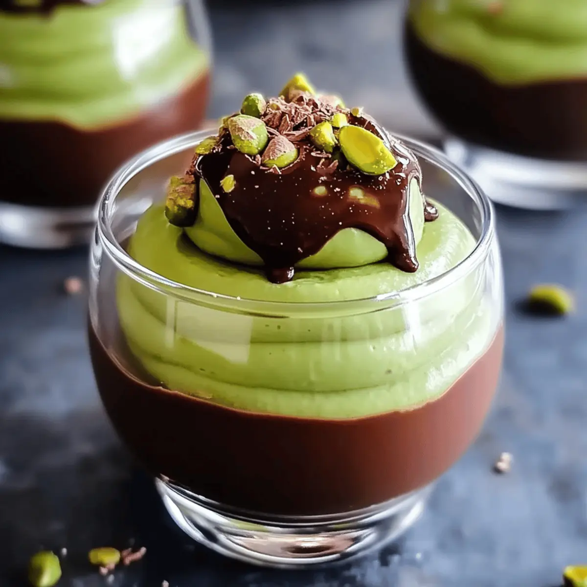 Decadent Pistachio Mousse with Chocolate Ganache Bliss