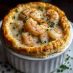 Shrimp & Lobster Cheddar Bay Biscuit Pot Pie