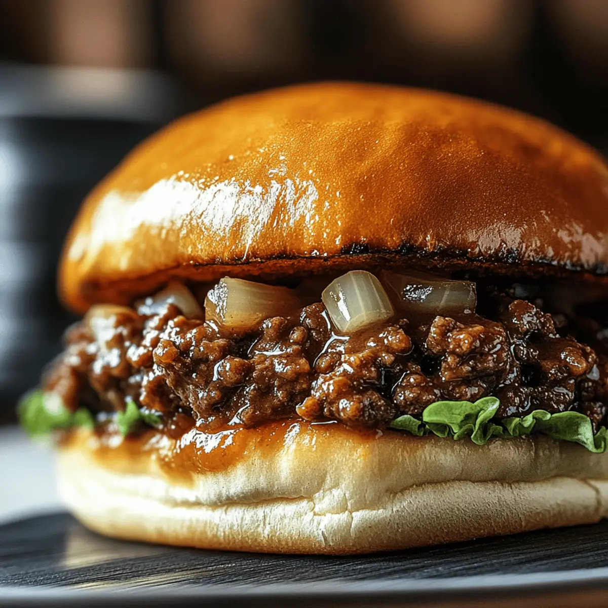 Steakhouse Burger Sloppy Joes: Comfort Food with a Twist