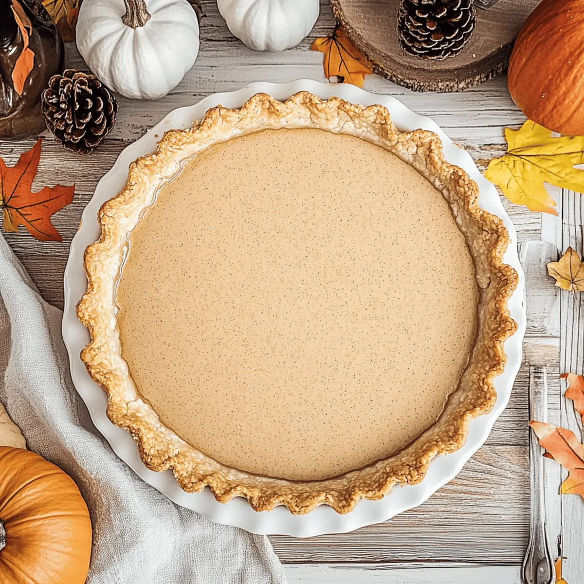 Sweet White Pumpkin Pie: A Cozy Twist on Fall’s Classic