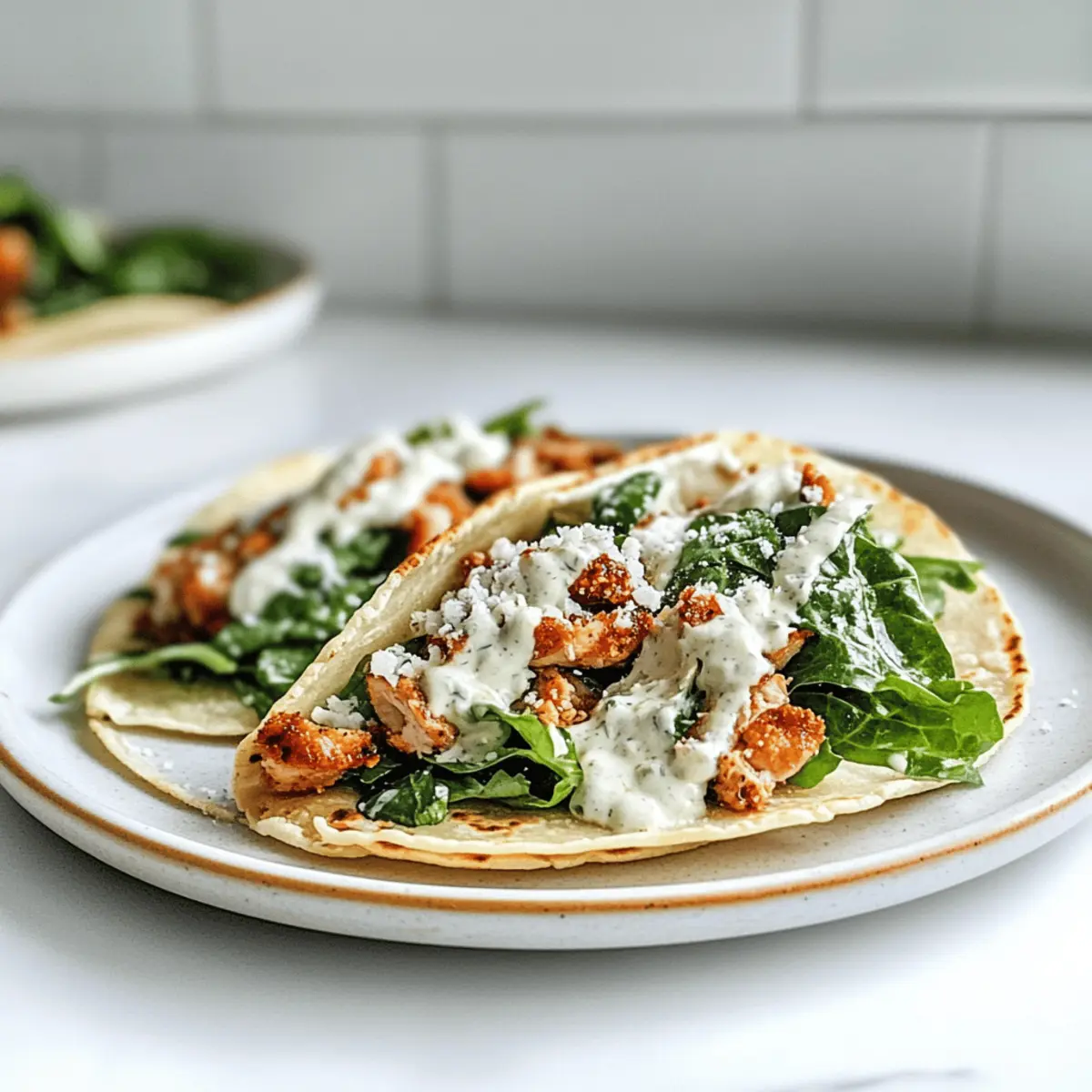 Delicious Chicken Caesar Salad Tacos You Can Make in 20 Minutes