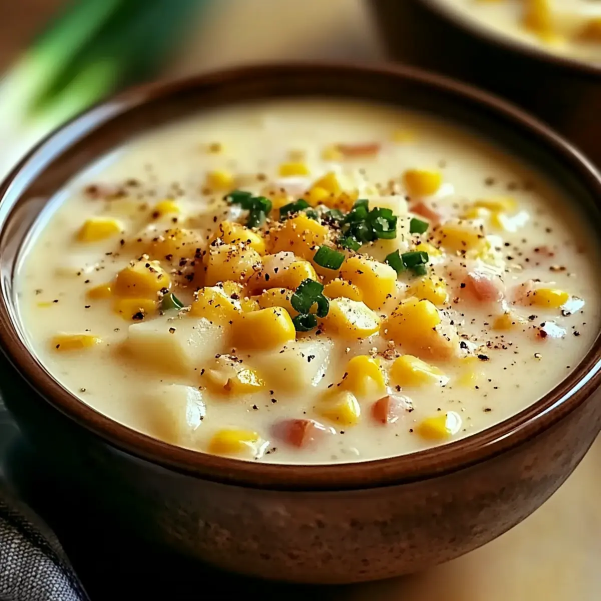 Slow Cooker Amish Corn Chowder: Comfort in a Creamy Bowl