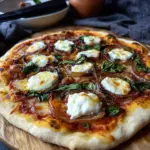 Caramelized Onion & Goat Cheese Pizza