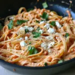 Roasted Red Pepper & Goat Cheese Alfredo