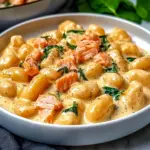 Juicy Smoked Salmon Gnocchi