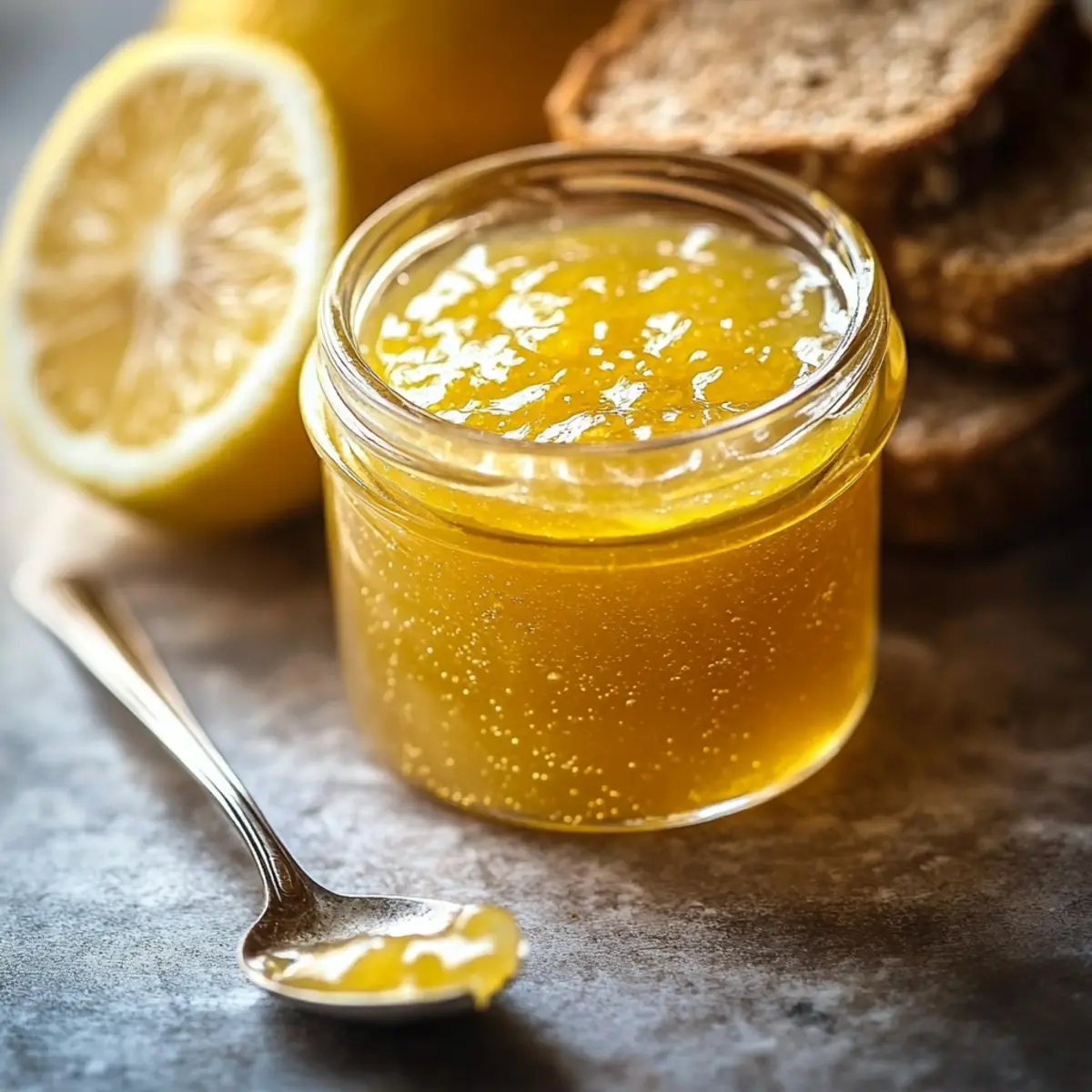 Zesty Homemade Lemon Spread: Brighten Up Your Breakfast