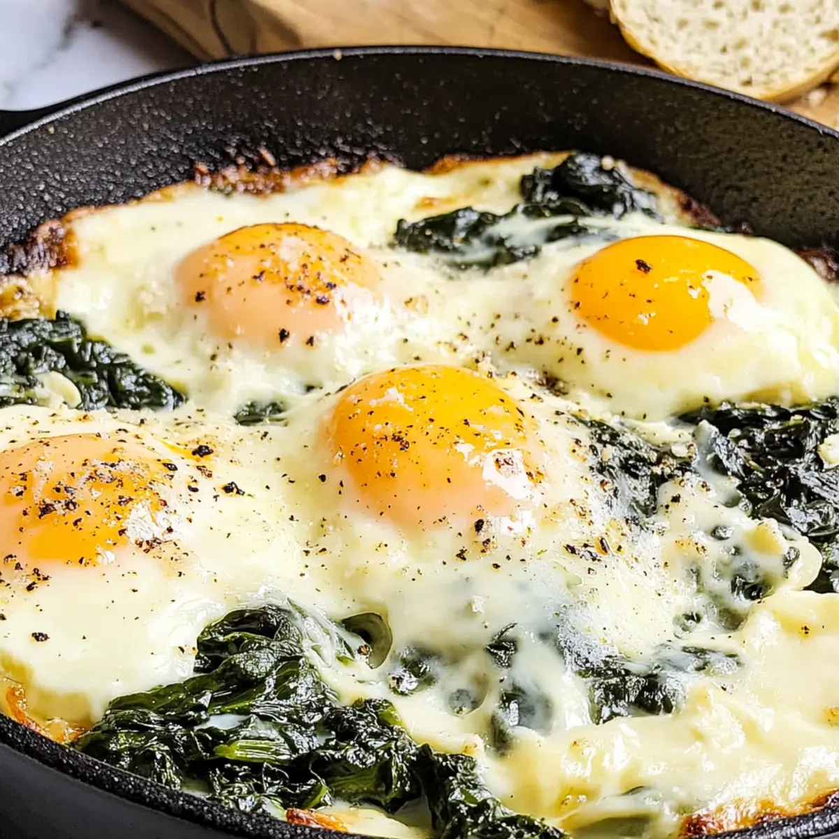 Baked Eggs Florentine: A Cozy, Creamy Brunch Favorite