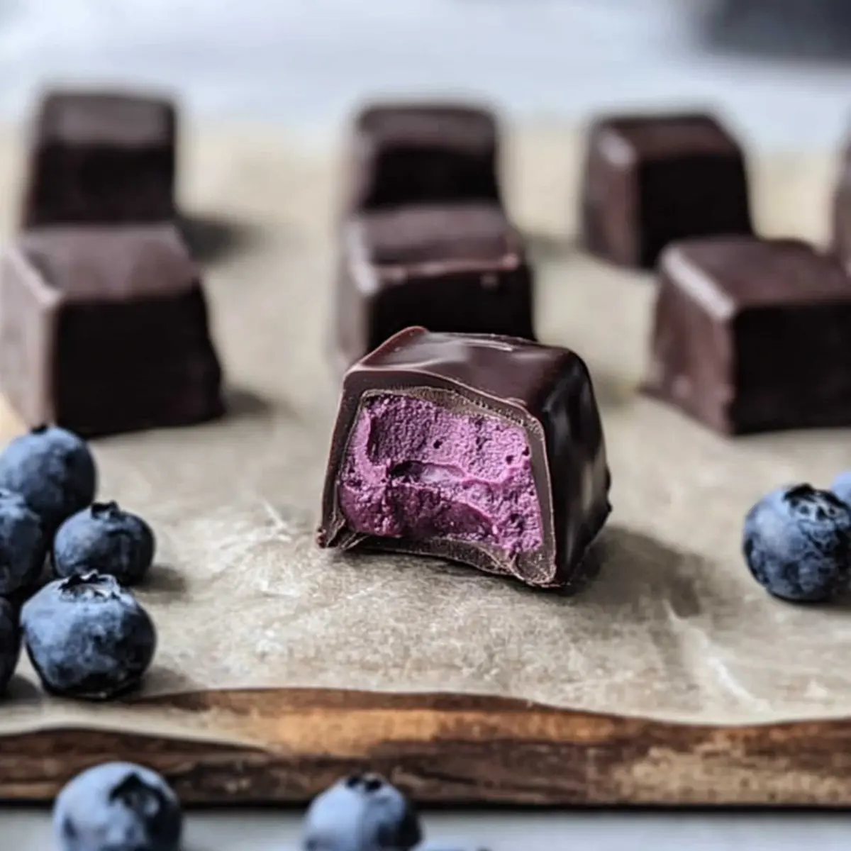 Decadent Blueberry Buttercream Chocolates You'll Adore