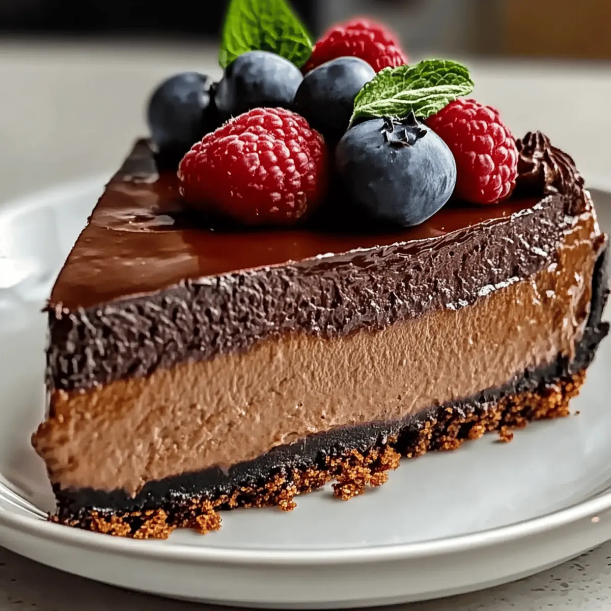 Delight in Chocolate San Sebastian Cheesecake: No-Crust Magic