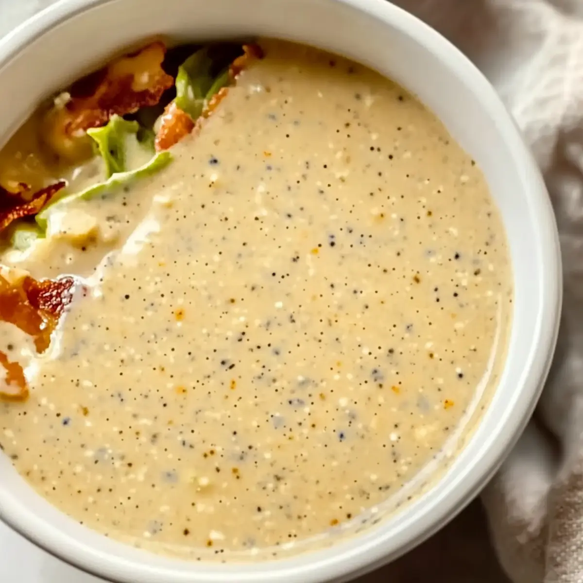 Creamy Cobb Salad Dressing for a Guilt-Free Indulgence