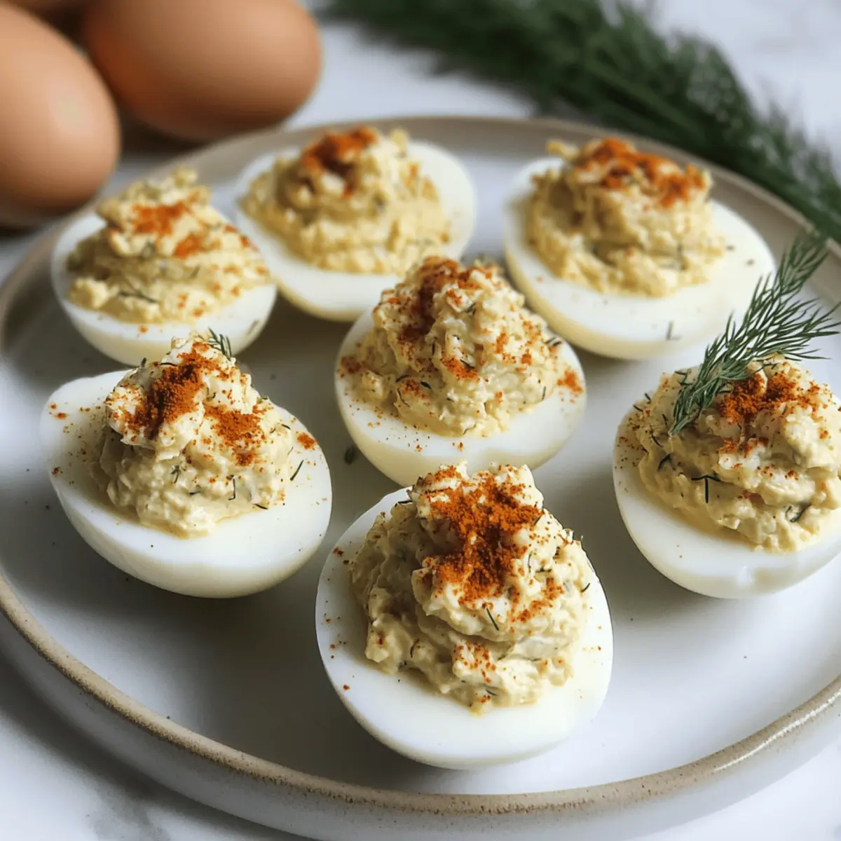 Delicious Crab Deviled Eggs for Your Next Brunch Bash