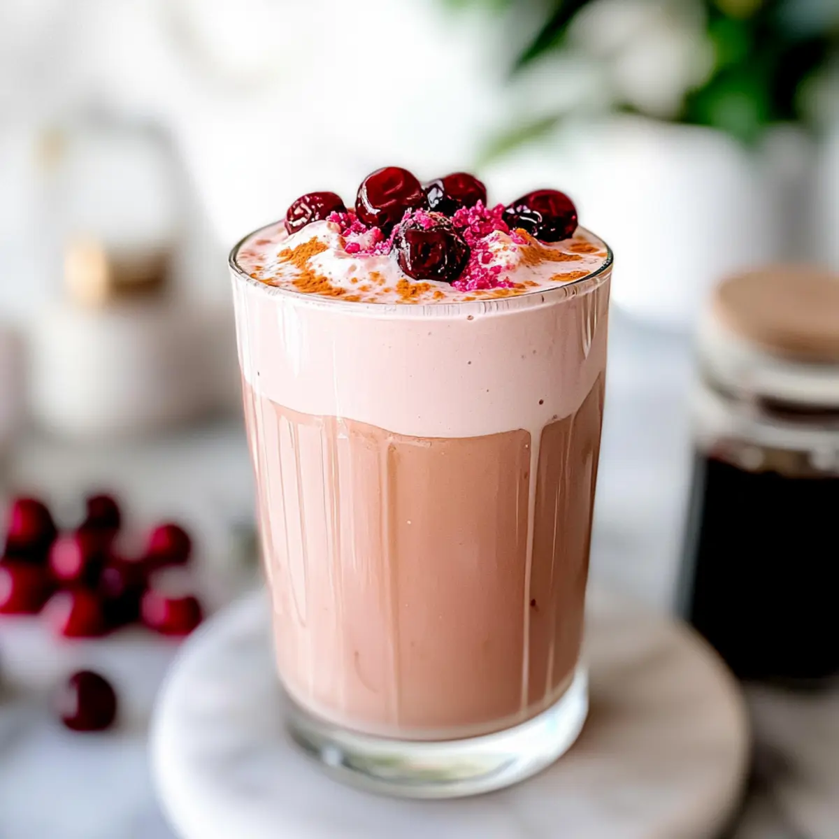 Iced Cherry Chai: A Creamy Spring Sip You’ll Love