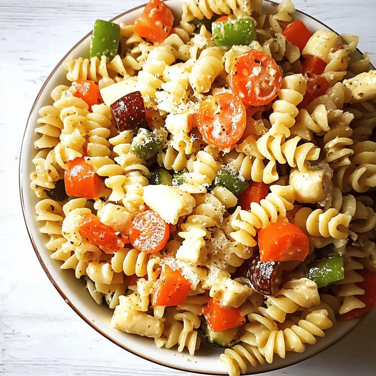 Quick and Colorful Italian Pasta Salad for Summer Gatherings