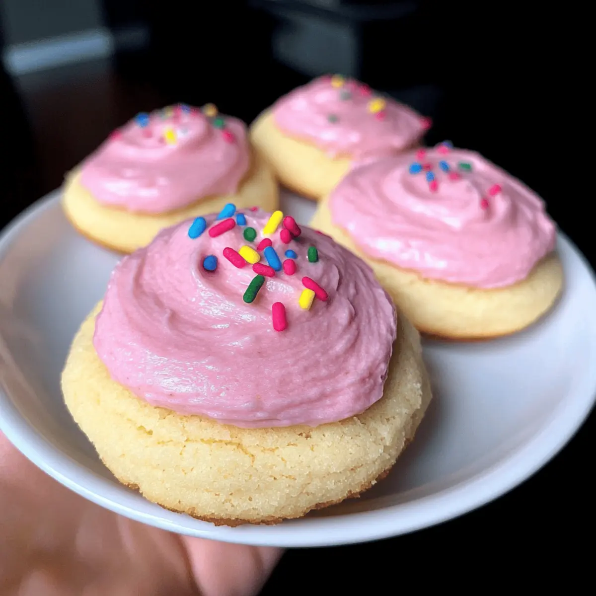 Keto Copycat Lofthouse Cookies That Melt in Your Mouth