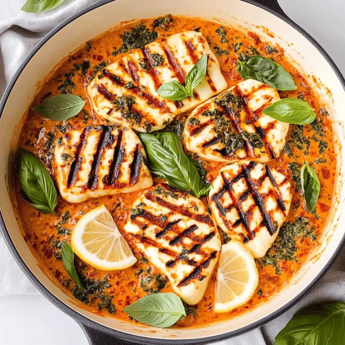 Irresistible Marry Me Halloumi with Creamy Tomato Sauce